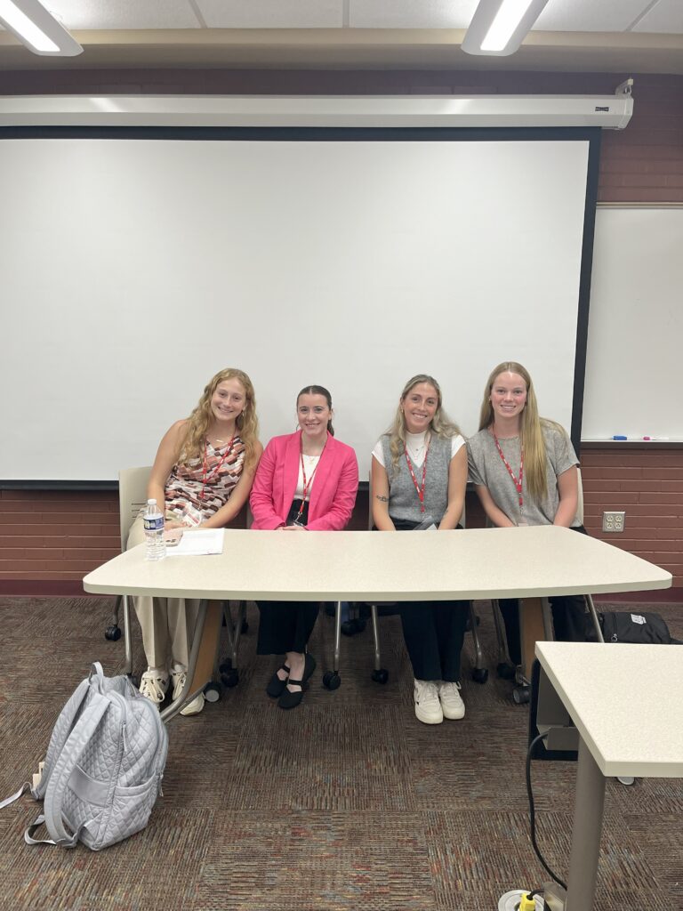 Students from Ursinus College and Saint Francis University