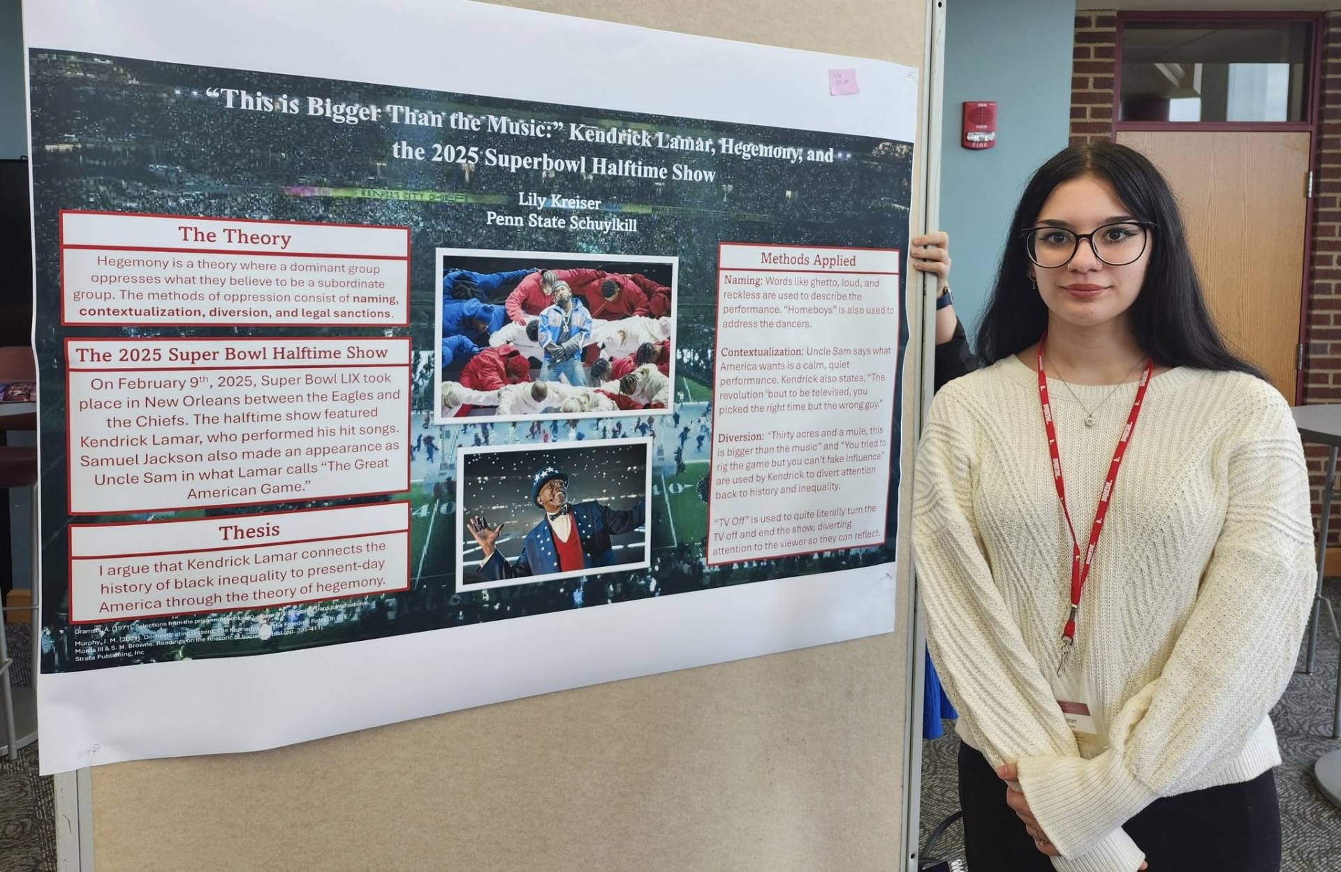 A student from Penn State Schuylkill