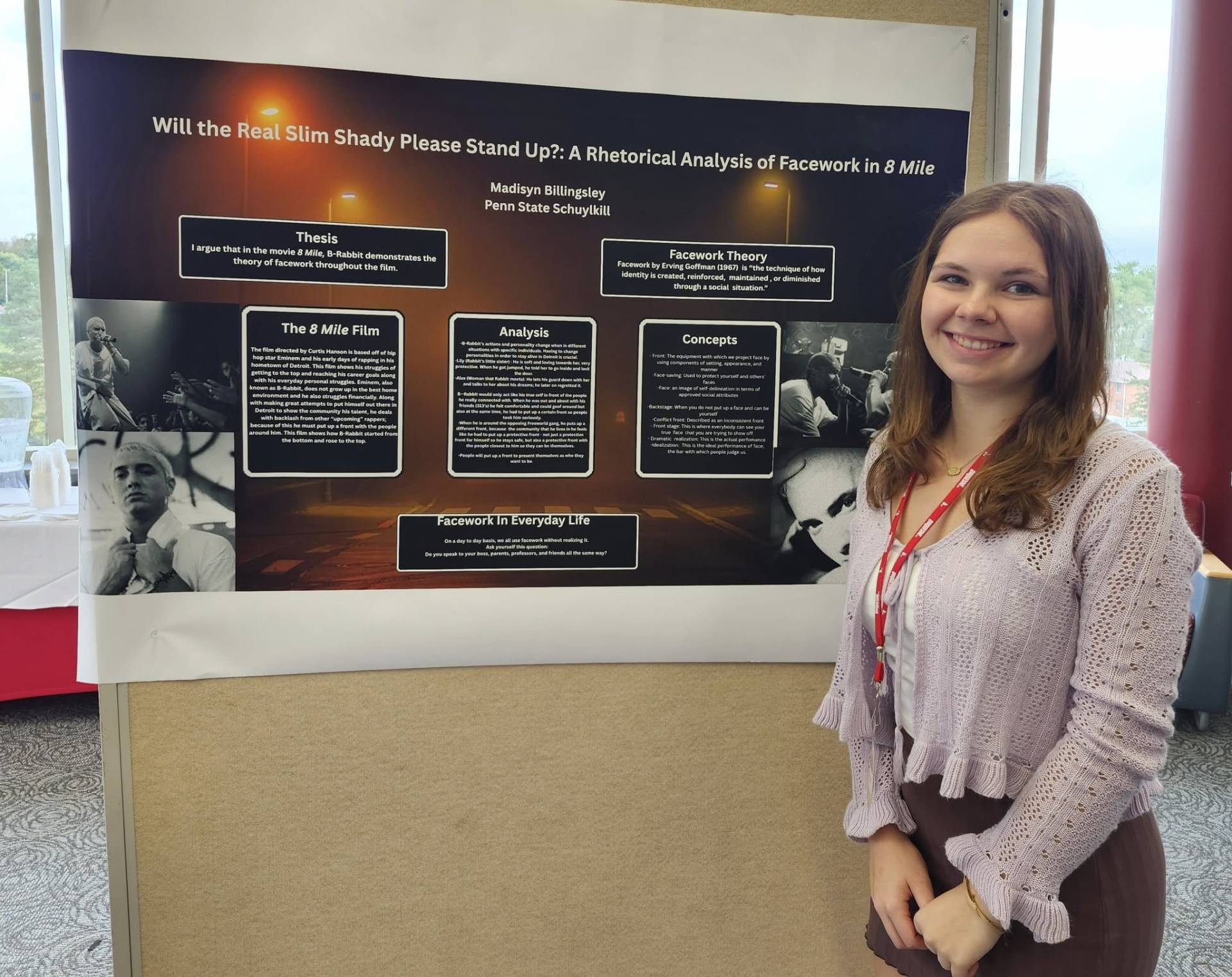 A student from Penn State Schuylkill